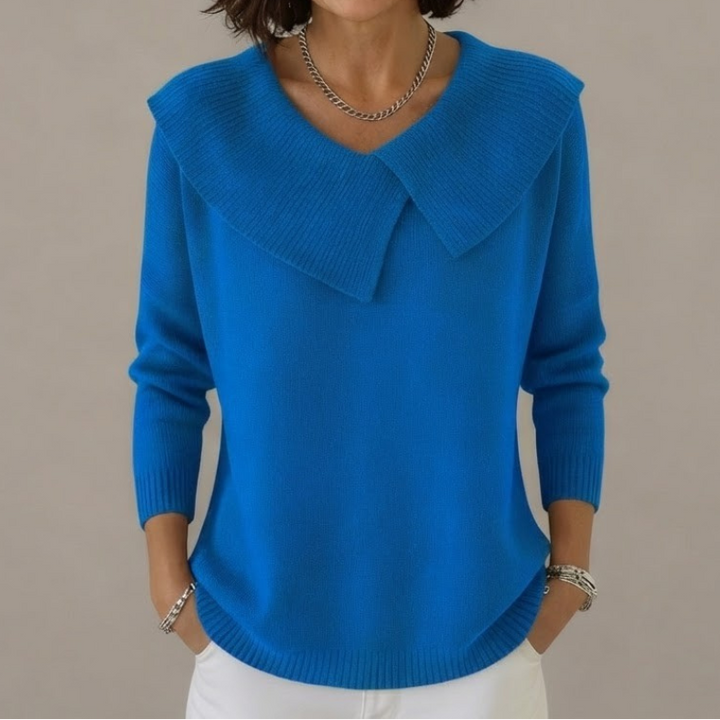 אלינה | סוודר קלאסי ורך המעוצב לנוחות ואלגנטיות