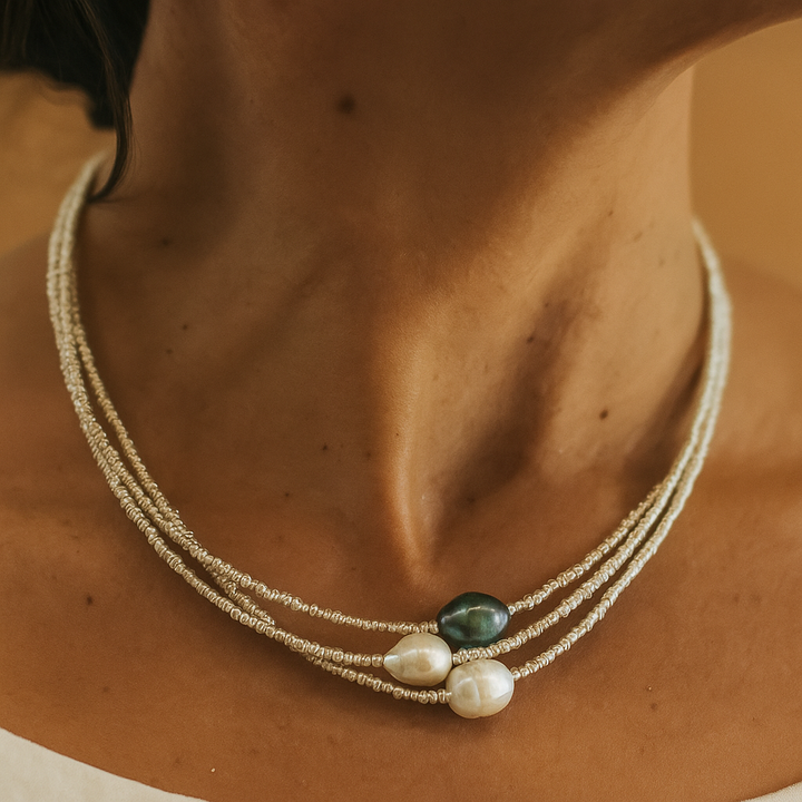 לירון™ | שרשרת פנינים טבעיות