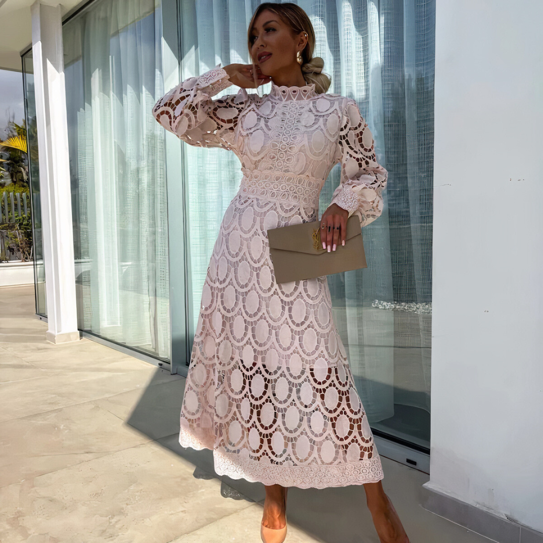 אליז | שמלת תחרה זוהרת