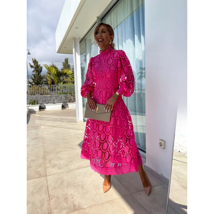 אליז | שמלת תחרה זוהרת