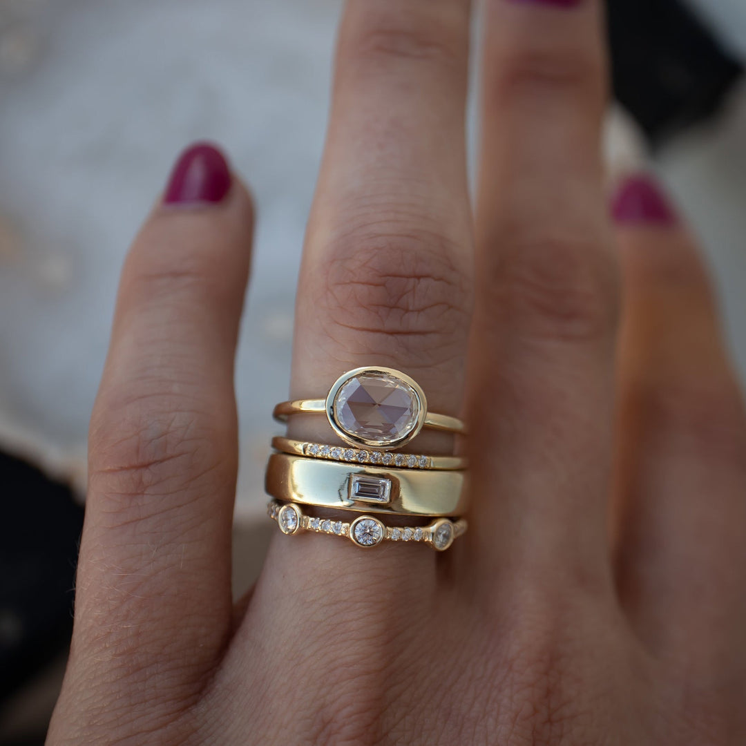 דנה™ | סט טבעות וינטג' מעוצבות