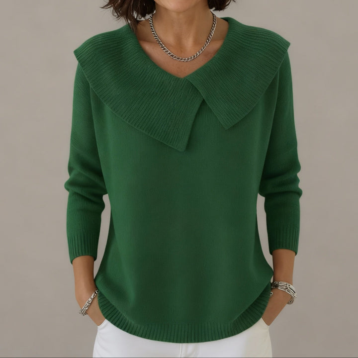 אלינה | סוודר קלאסי ורך המעוצב לנוחות ואלגנטיות